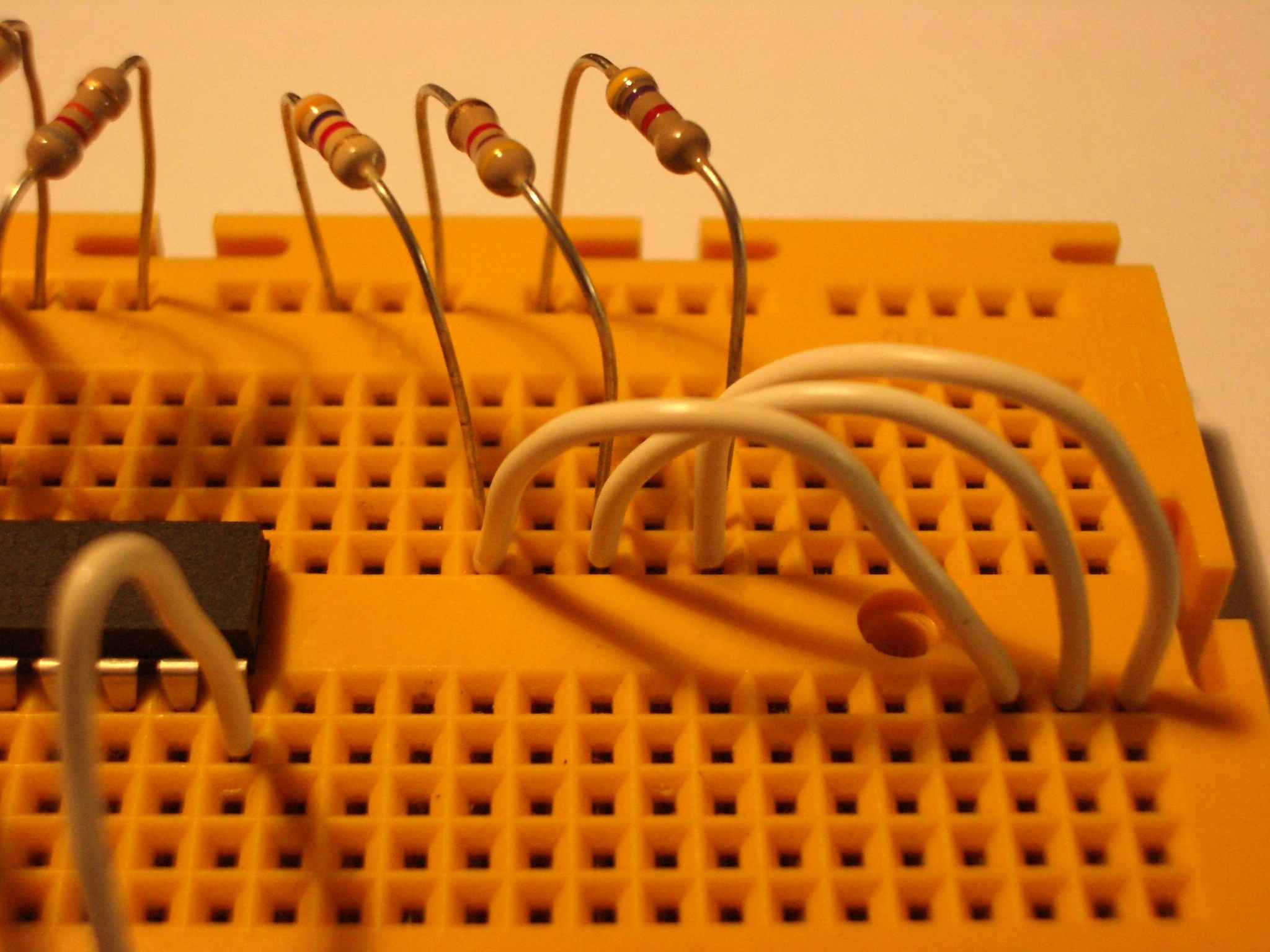 Teclado matricial casero para LEGO Mindstorms NXT